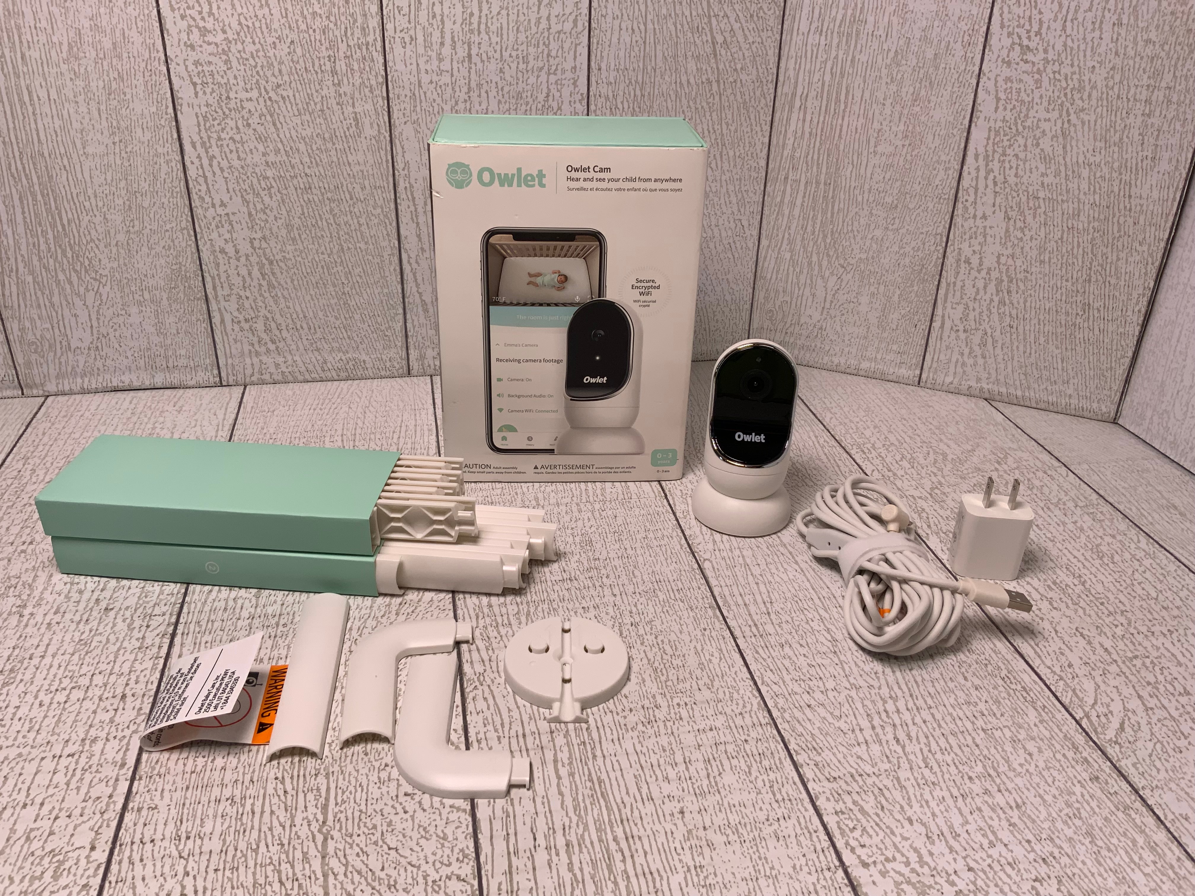 Owlet Cam Smart Baby Monitor - HD Video Monitor with Camera (7983006875886)